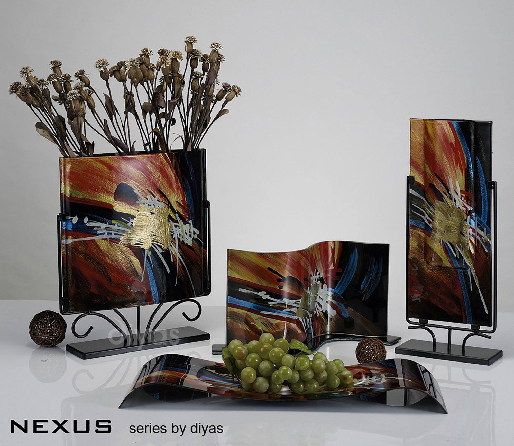 Nexus Art Glassware Diyas Home Ornaments Nexus Art Glassware Diyas Home Ornaments